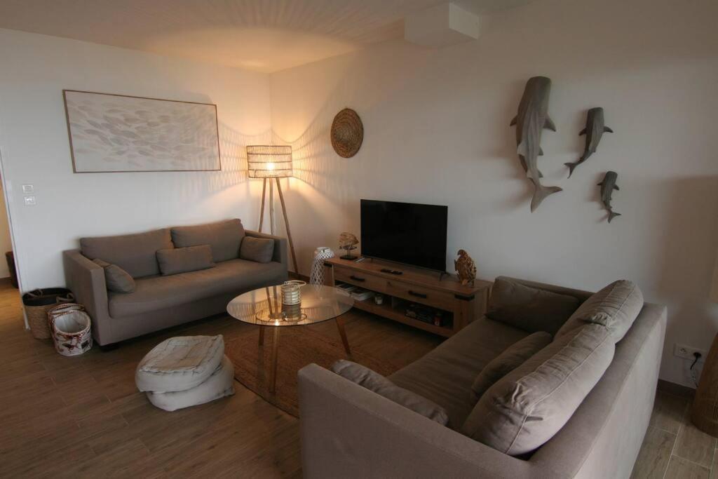 Ajaccio Maison Bord De Mer Dans Residence Avec Piscine Экстерьер фото