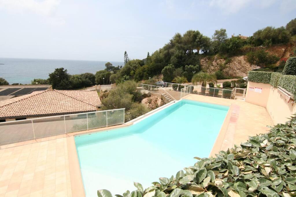Ajaccio Maison Bord De Mer Dans Residence Avec Piscine Экстерьер фото